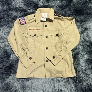 UNIFORME CAMISA MANGA CORTA COLOR TOSTADO BOY SCOUTS OF AMERICA "Juventud S" - Imagen 1 de 5