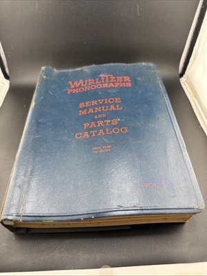 Wurlitzer Jukebox Service Manual Vol. 2 - Image 1 of 4