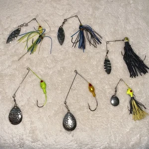 6 Spinner baits. (item #13) - Picture 1 of 7