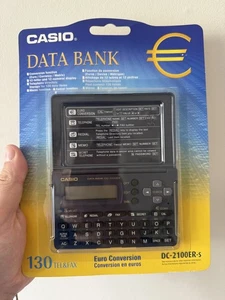 Casio Data Bank DC-2100ER-S  New Sealed DC-1200 ER S Conversion Diary Calculator - Picture 1 of 3