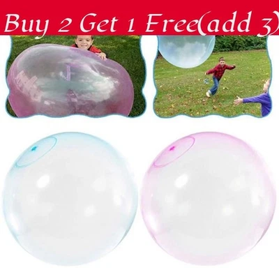 Bola de burbujas súper mágica colorida para juegos de agua y aire libre - Imagen 1 de 4