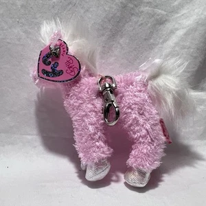 Juguete de peluche Ty Beanie Babies FRILLY clip para llaves de metal Ty Pinkys de colección - Imagen 1 de 3