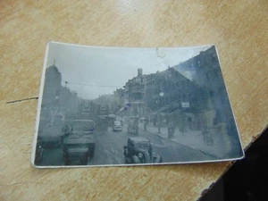 Foto pequeña vista de la calle desde el extremo sur del puente Blackfriars Londres 1938 (R16) - Imagen 1 de 1