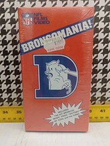 Vintage Sealed NFL Film BRONCOMANIA Denver Broncos VHS Kool & the Gang Victory - Picture 1 of 8