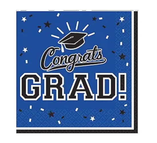 Servilletas Desechables Amscan, Colores Escolares Orgullo Bebidas, Suministros para Fiesta, Estándar Foto 1 de 1