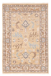 4'2" x 6'2" Hand Knotted Area Rug Traditional Oriental Wool Carpet - Picture 1 of 9
