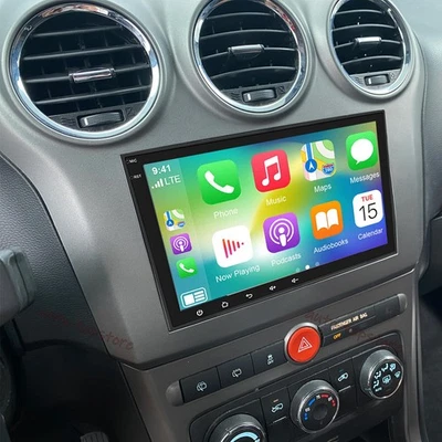 Radio estéreo GPS para automóvil Chevrolet Captiva Sport 2012-2015 8" Android 15 Carplay Foto 1 de 4