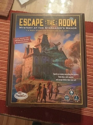 Thinkfun Escape The Room Mystery At The Stargazer’s Manor Puzzle Party Game - Image 1 of 3