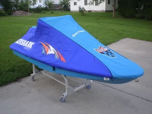 ARCTIC CAT TIGERSHARK DAYTONA Cover  Purple And Teal New OEM 69 - Picture 1 of 3