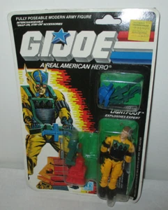 1987 G.I. Joe Lightfoot Explosives Expert Sealed On Card Vintage Hasbro - Picture 1 of 13