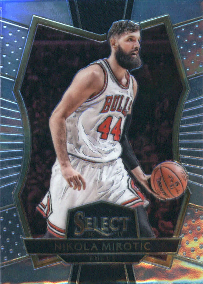 2016-17 Panini Select #117 Nikola Mirotic Chicago Bulls - Image 1 of 1
