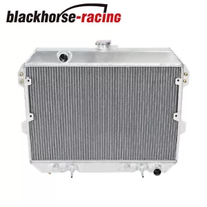 CC634 Aluminum Radiator 3 Row For 1975-1978 Nissan Datsun 280Z Fairlady 2.8L AT - Picture 1 of 13