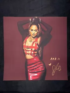 Jennifer Lopez SIGNED - A.K.A. 10 Yr. Anniversary Poster Limited To /500 IN HAND - Picture 1 of 2