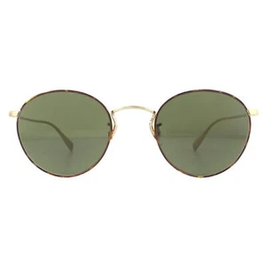 Oliver Peoples Sunglasses Coleridge OV1186S 530552 Gold Tortoise G-15 Green - Picture 1 of 6