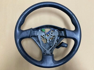 2007 Subaru Forester Black Vinyl Steering Wheel GS120-01390 *Free Shipping  - Image 1 of 4