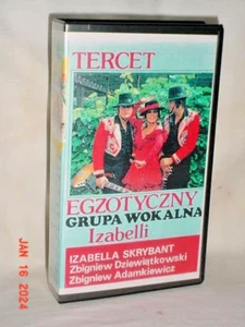 TERCET EGZOTYCZNY VHS 1999? GRUPA WOKALNA IZABELLI POLAND POLISH MUSIC EXCELLENT - Picture 1 of 4