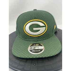Green Bay Packers New Era 9Fifty Green/Yellow Original Fit Snapback Hat NFL