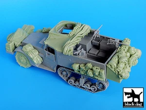 Juego de accesorios grandes Black Dog 1/35 EE. UU. M2 de media pista Segunda Guerra Mundial (para kit Dragon) T35034 - Imagen 1 de 1