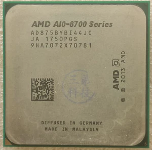 AMD A10-8750 Quad Core Processor 3.6 - 4.0 GHz, Socket FM2+, 65W CPU - Picture 1 of 2