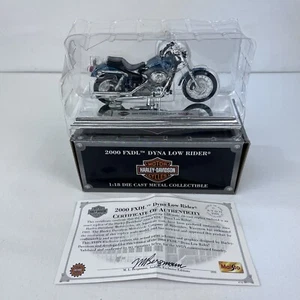 Harley Davidson 2000 FXDL Dyna Low Rider Maisto 1:18 Die Cast Metal Collectible - Picture 1 of 5