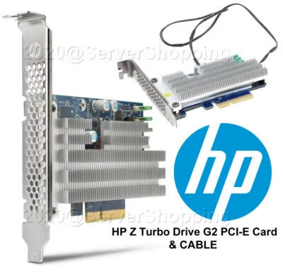 HP Z Turbo Drive G2 M.2 NVMe to PCIe x4 Full Height Converter 742006-003 - Image 1 of 4