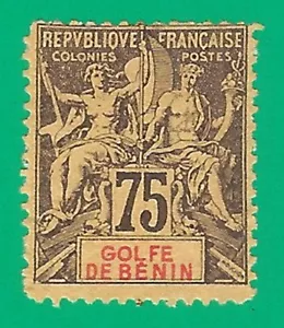 Benin Franc Kolonie 1893 Jahr postfrisch Briefmarke - Bild 1 von 1