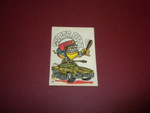 ODD RODS Donruss sticker/card #15 SUPER FUZZ related Odder Fantastic 1969-1973 - Picture 1 of 3