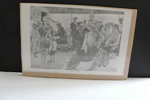 THE STEAMBOAT ORCHESTRA-Artwork Reproduction by Howard Chandler Christy. RARE. - Picture 1 of 8