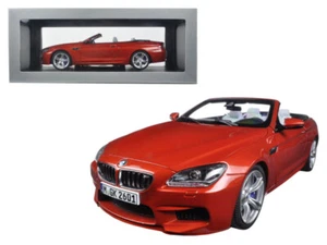 Paragon 97063 BMW M6 F12M Convertible Sakhir Orange 1/18 Diecast Model Car - Picture 1 of 1