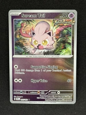 Scream Tail 077/162 Sv05: Temporal Forces Reverse Holo - Image 1 of 2