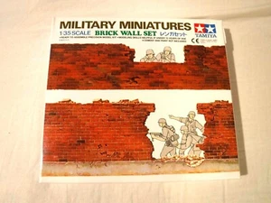 1/35 Tamiya WWII Era Brick Wall Set # 28 - Picture 1 of 2