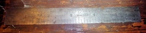 Goodell-Pratt Co. 6 inch tempered steel rule, No.4, vintage______________WE-158P - Picture 1 of 2
