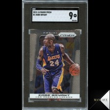 2013-14 Panini Prizm #1 Kobe Bryant SGC 9 MINT Los Angeles Lakers 📈