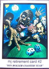 1993-94 SKINNIES Parody Portraits oddball card - You Pick Player