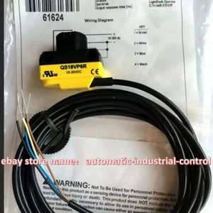 New & Genuine BANNER QS18VN6R Photoelectric sensor 1PCS In Box - Picture 1 of 1