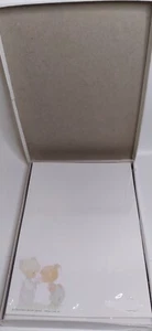 Vtg 1989 Hallmark Stationery Precious Moments 16 Decorated 16 Plain Sheets &Env. - Picture 1 of 5