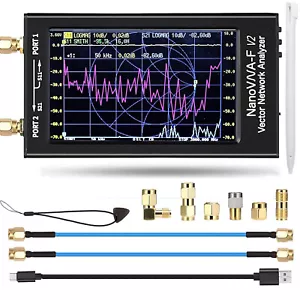 SeeSii NanoVNA-F V2 Vector Network Antenna Analyzer 3GHz VHF UHF VNA SWR Phase - Bild 1 von 10