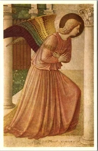 Postal The Announcing Angel Anunciation Mary Fra Beato Angelico Florencia Museu - Imagen 1 de 2