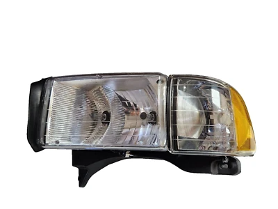 Left Headlight Assembly 1999-2001 Dodge Ram 1500 part 2221-0032L Foto 1 de 2