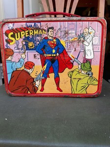 1967 superman lunch box