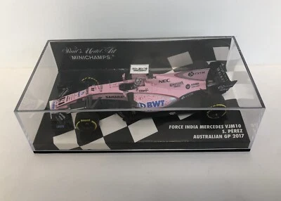 MINICHAMPS F1 1:43 Force India 2017 Sergio Perez Australian Gp Formula 1 - Immagine 1 di 2