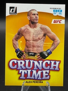2023 DONRUSS UFC - CRUNCH TIME #6 - ALEX PEREIRA RC - Picture 1 of 6