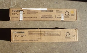 Toshiba Tonerkassette gelb, Modell # T-FC415U-Y - Bild 1 von 2