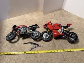 Rare! Lego Technic Motorcycle, Motorbike lot 42107, 8051. Parts, Pieces.