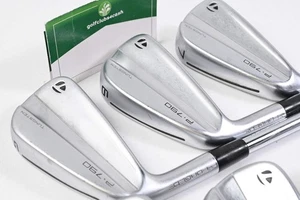 Left Hand Taylormade P790 2023 Irons / 5-PW / Stiff Flex KBS Tour Steel Shafts - Picture 1 of 7