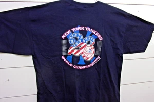 New 2001 Vintage T Shirt New York Yankees World Championships XL NY - Picture 1 of 12