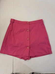 Cache Hot Pink Y2K Skort Knopfleiste Größe 2 - Bild 1 von 3