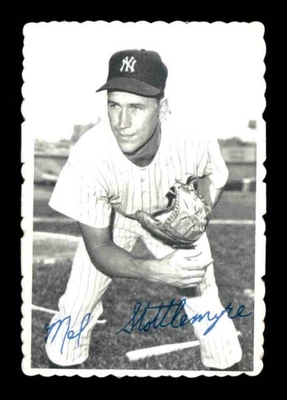 Mel Stottlemyre 1969 Topps Deckle #13 en muy buen estado/en muy buen estado X3573493 Foto 1 de 3