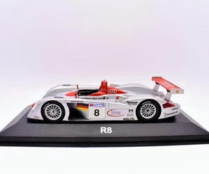 Modellino auto Audi R8 Minichamps racing scala 1:43 diecast modellismo statico - Foto 1 di 3