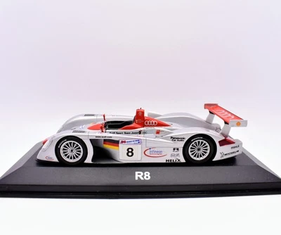 Modellino auto Audi R8 Minichamps racing scala 1:43 diecast modellismo statico - Immagine 1 di 3